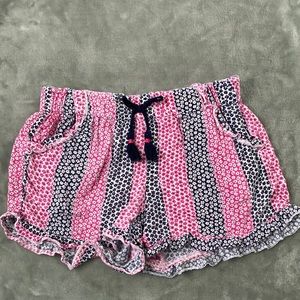 flower print pj pants